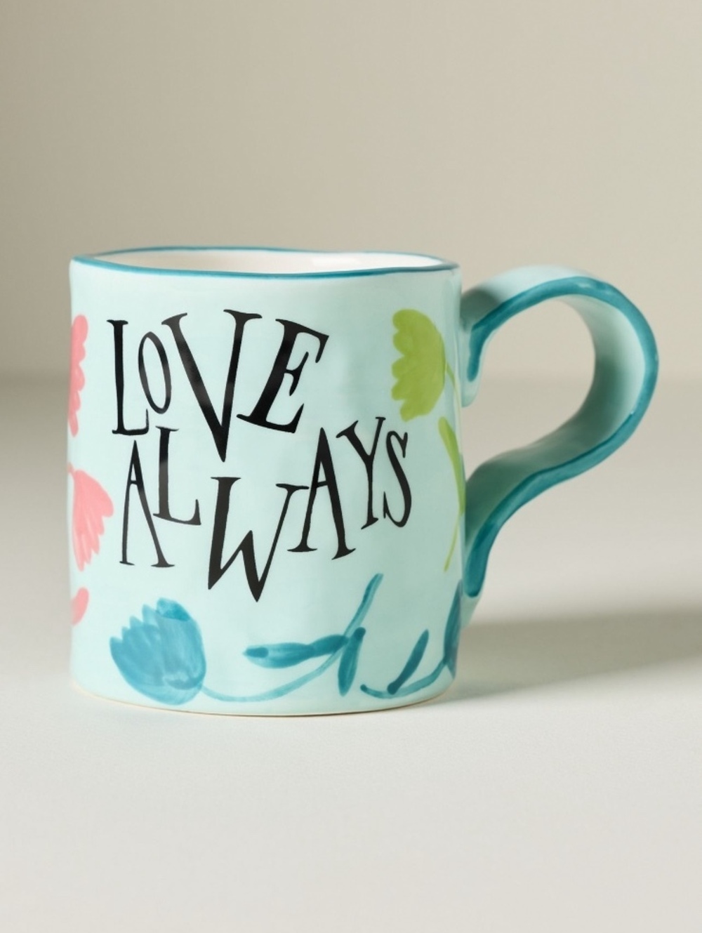 NWT Anthropologie Love Always Mug Natalie Ferstendik